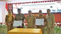 Pemusnahan Arsip Bappeda Provinsi Kalimantan Timur dan Lounching Siaga Arsip “Gerakan Selamatkan Arsip Keluar