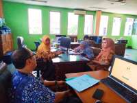 Pembinaan Tata Cara Pengisian Laporan E- Report keoada Bagian Hukum Setda Kabupaten Kutai Kartanegara