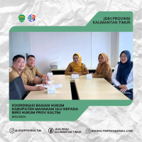 Koordinasi JDIH Mahakam Ulu ke JDIH Provinsi Kalimantan Timur