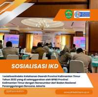 SOSIALISASI INDEKS KETAHANAN DAERAH