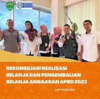 Rekonsiliasi Realisasi Belanja dan Pengembalian Belanja APBD 2023
