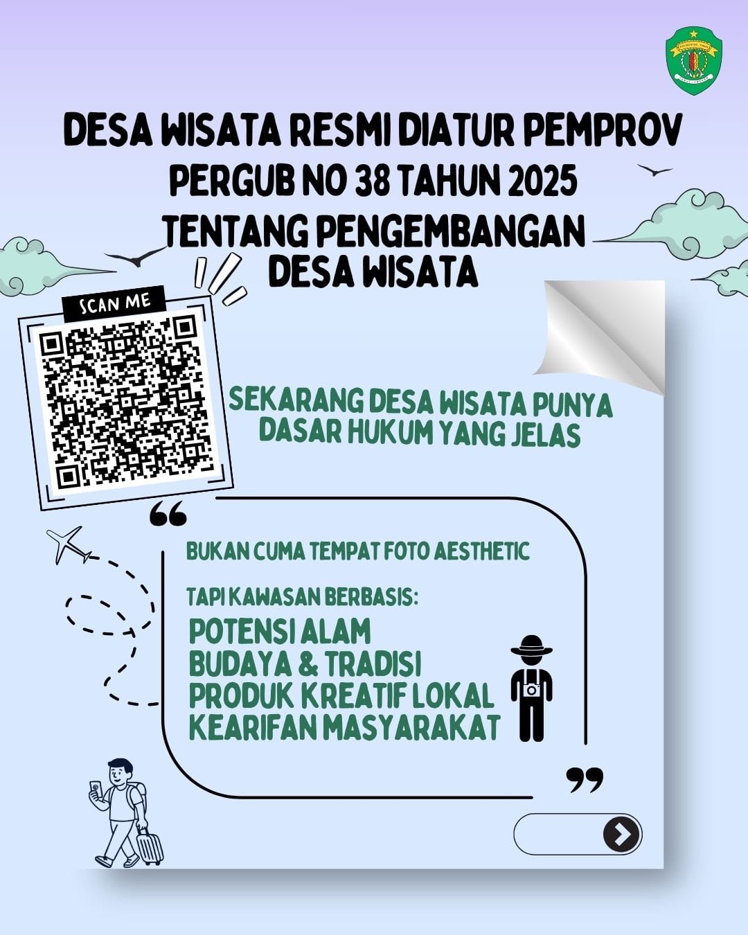 Desa Wisata Resmi diatur Pemerintah Provinsi Kalimantan Timur 