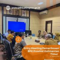 Entry Pemeriksaan BPK Provinsi Kalimantan Timur